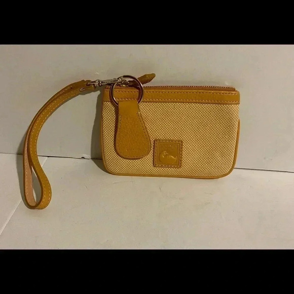 Dooney & Bourke vintage beige canvas satchel bag - Picture 13 of 16